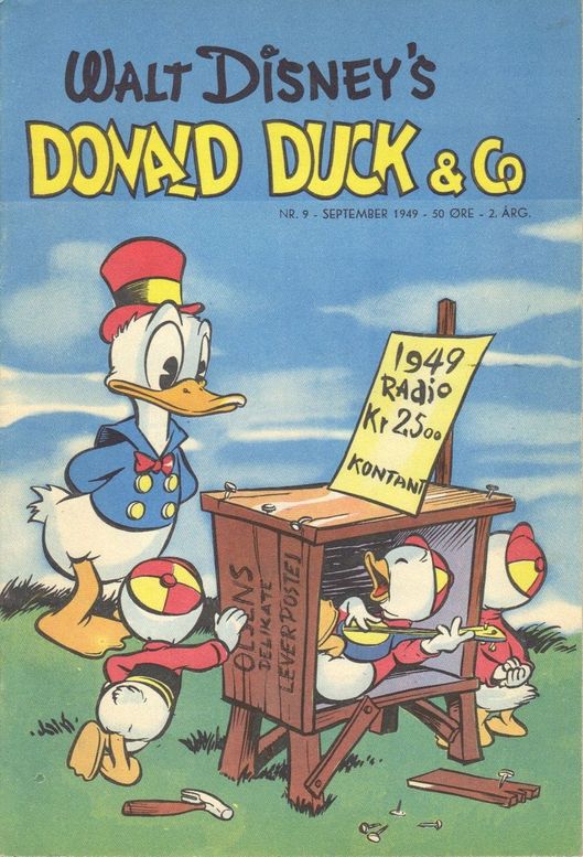 Donald Nr 9 1949 Finnes det penere?